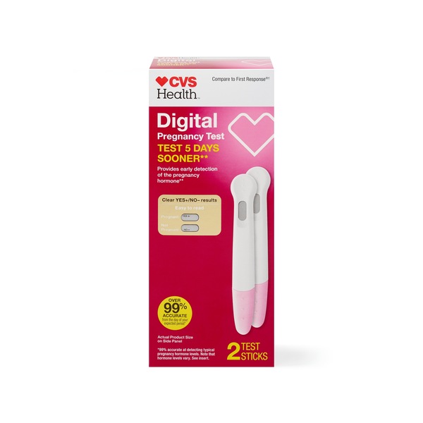 CVS Health Clear Results Digital Pregnancy Test