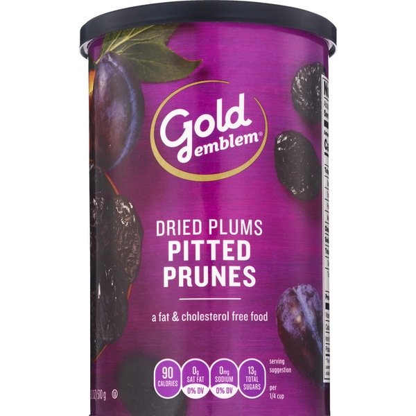 Gold Emblem Dried Plums Pitted Prunes