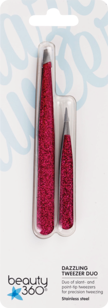 Beauty 360 Dazzling Tweezer Duo 