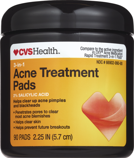 CVS Health Daily Acne Fighting Pads, 90CT