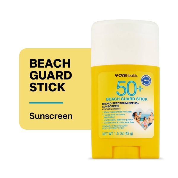 CVS Sunscreen Beach Guard Sunstick SPF 50+