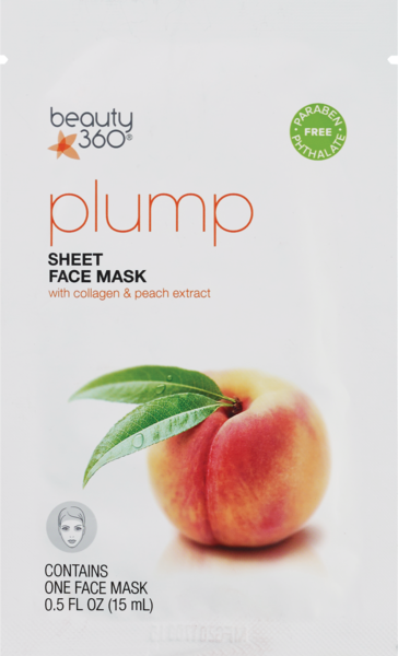 Beauty 360 Moisturizing Anti-Wrinkle Plumping Tissue Facial Mask