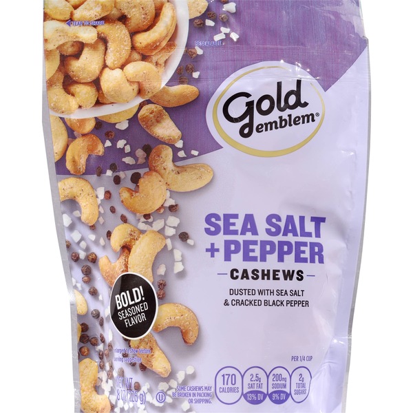 Gold Emblem Cashews Salt & Pepper