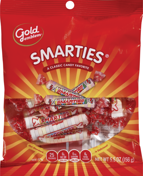 Gold Emblem Smarties Candy, 5.5 OZ