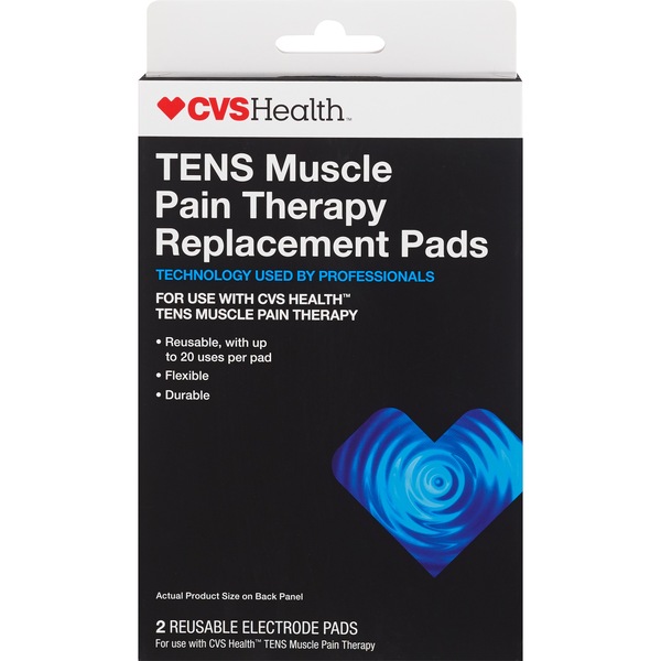 CVS TENS Muscle Pain Relief Replacement Pads