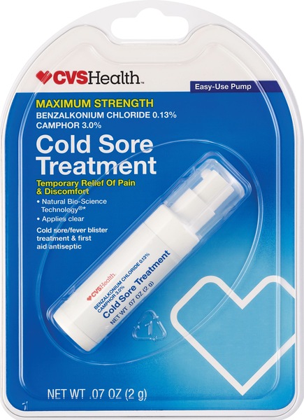 CVS Health Clinical Strength Cold Sore Treatment for Fast & Effective Relief