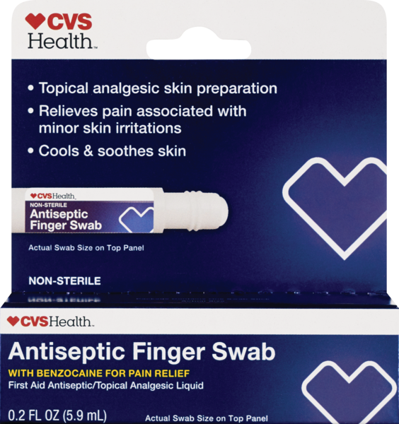 CVS Health Antiseptic Finger Swab