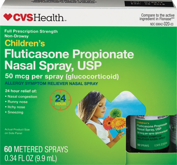 CVS Health Children's Fluticasone Propionate Nasal Spray 50 mcg