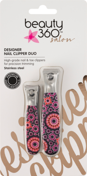 Beauty 360 Designer Nail Clipper Duo