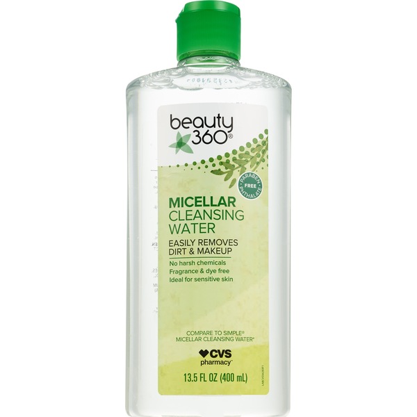 Beauty 360 Micellar Cleansing Water Fragrance&Dye Free