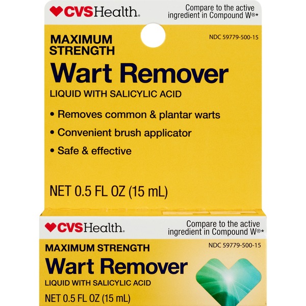 CVS Wart Remover Liquid With Salicylic Acid 17% Max Strength