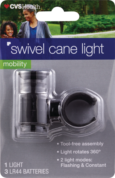 CVS Health Swivel Cane Light