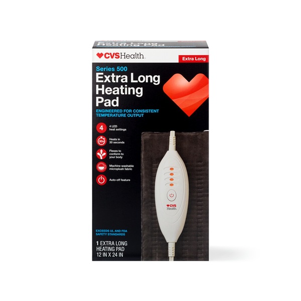 CVS Health Series 500 Extra Long Heating Pad