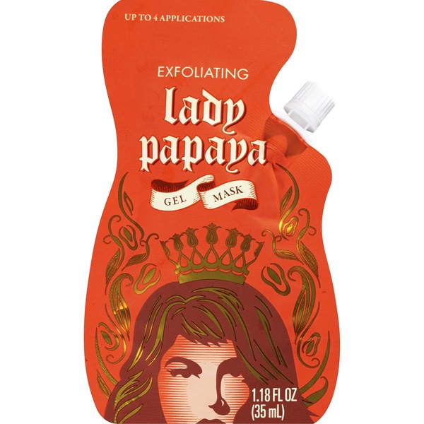 Beauty 360 Exfoliating Lady Papaya Gel Mask, 1.18 OZ