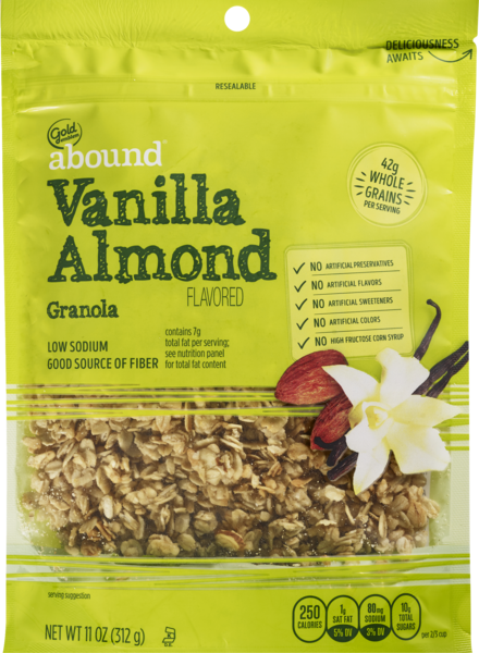Gold Emblem Abound Vanilla Almond Granola