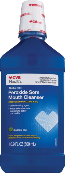 CVS Health Alcohol Free Peroxide Rinse, 16.9 OZ