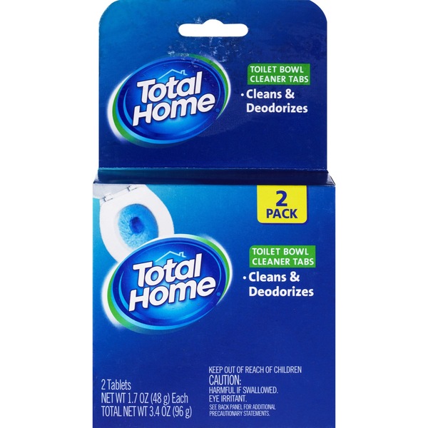 Total Home Toilet Bowl Cleaner Tabs