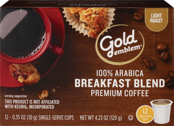 Gold Emblem 100% Arabica Breakfast Blend Premium Coffee