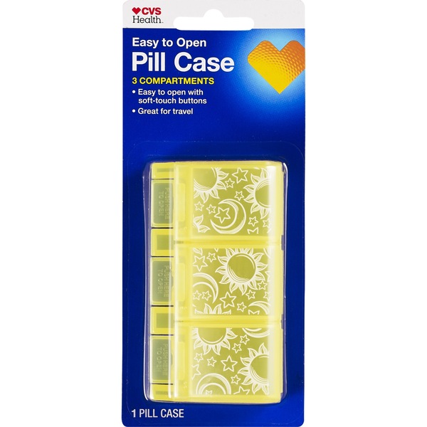 CVS Pill Case Soft Touch Travel Size (3 Compartments)