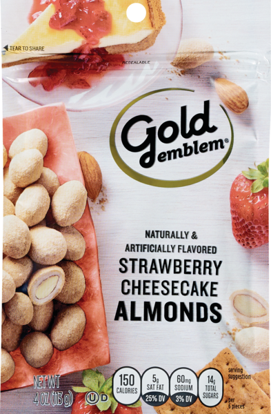 Gold Emblem Strawberry Cheesecake Almonds