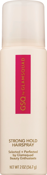 GSQ by GLAMSQUAD Travel Size Strong Hold Hairspray, 2 OZ