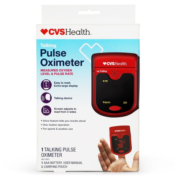 CVS Talking Pulse Oximeter