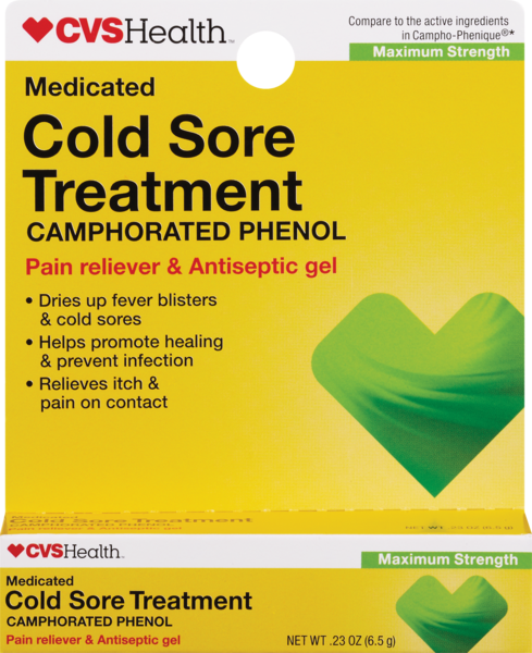 CVS Health Medicated Cold Sore Treatment Maximum Strength