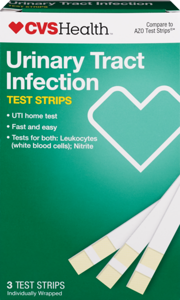 CVS Health Urinary Tract InfectionTest Strips, 3CT