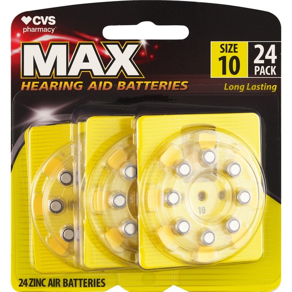 CVS Hearing Aid Batteries Size 10 24-Pack