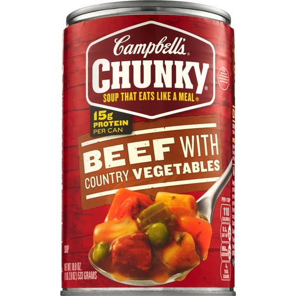 CHUNKY OLD FASHIONED VEG BEEF