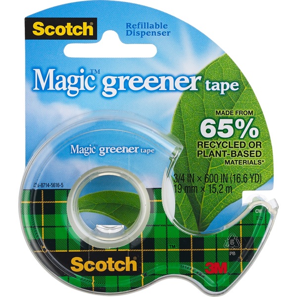 Scotch Magic Greenr Tape 3/4x600