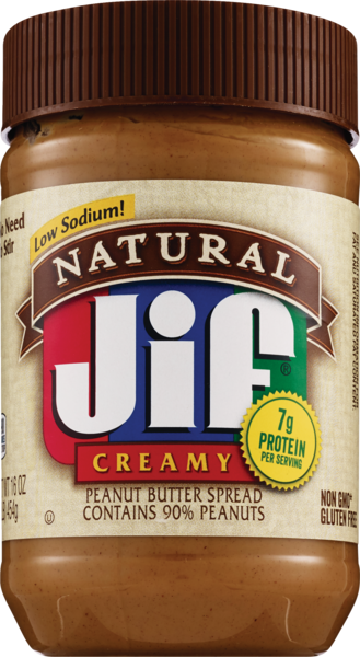 Jif Natural Creamy Peanut Butter
