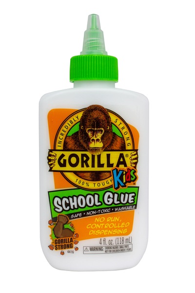 Gorilla Kids School Liquid Glue, 4 OZ