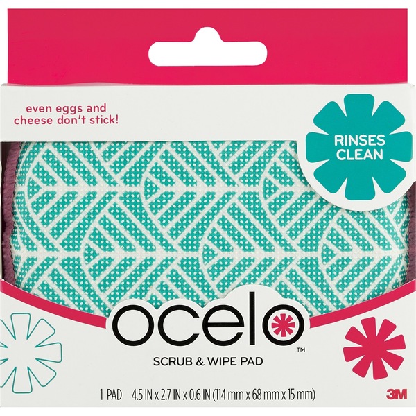 O-cel-o No-Scratch Scrub & Wipe Pad