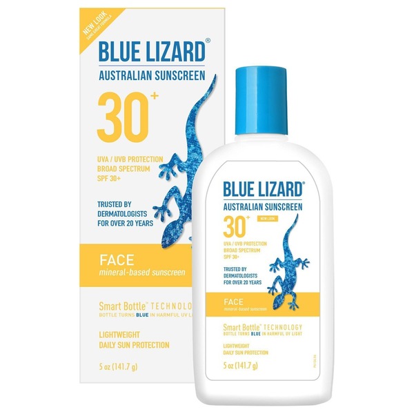 Blue Lizard Australian Face Suncreen, 5 OZ