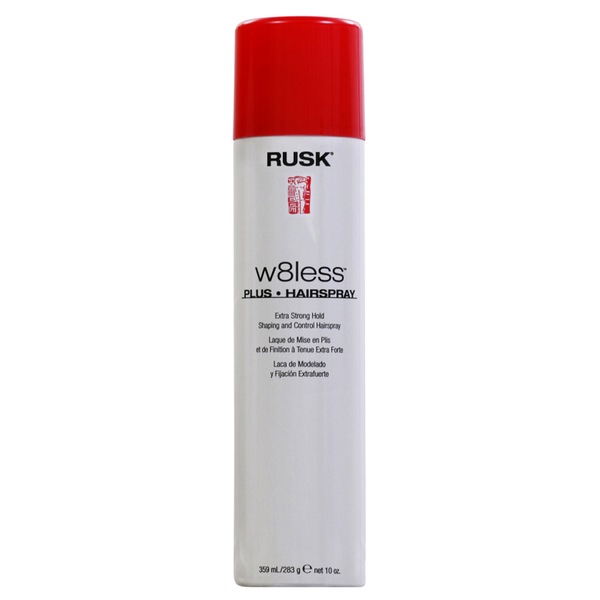 Rusk W8less Plus Extra Strong Hold Shaping and Control Hairspray