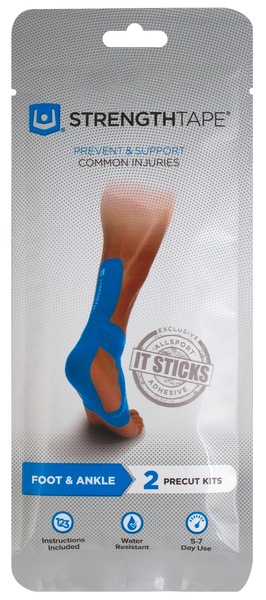 Clicking on the image opens a new modal with 1 larger images of StrengthTape Kinesiology Tape Kit. Some images may not have descriptive text. 1 out of 1.