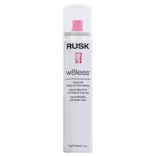 Rusk Designer Collection W8less Strong Hold Shaping and Control Spray, 1.5 OZ