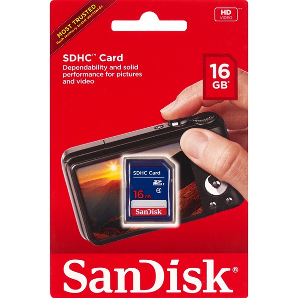 SanDisk SDHC Card 16GB