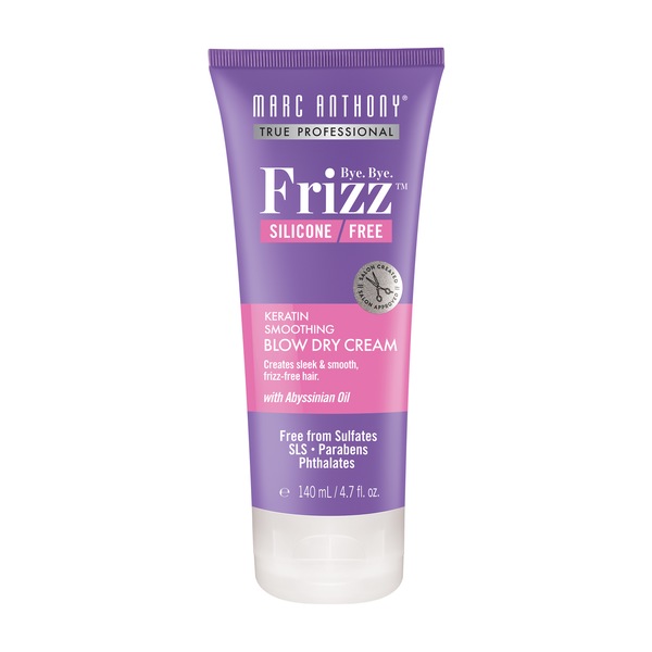 Marc Anthony Bye Bye Frizz Silicone Free Keratin Smoothing Blow Dry Cream