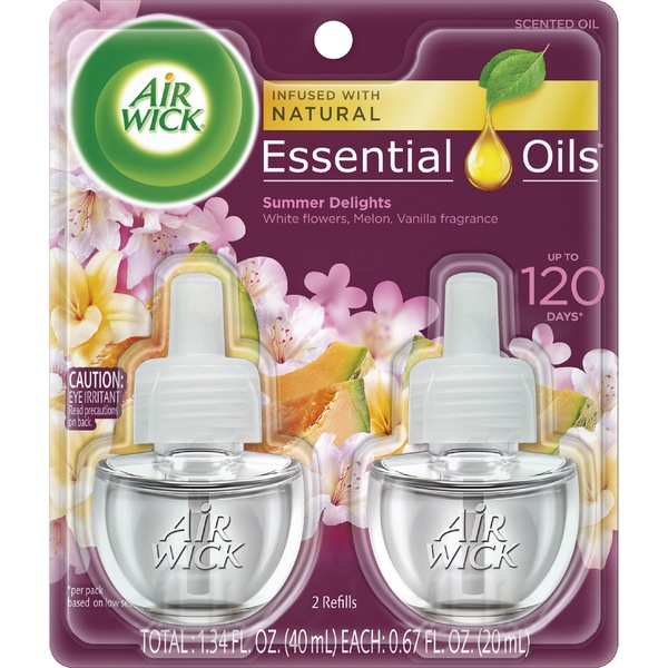 Air Wick Scented Oil Twin Refill, Summer Delights