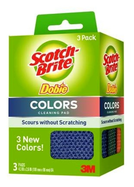 Dobie Colors All Purpose Pads 3 pk