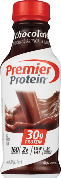 Clicking on the image opens a new modal with 1 larger images of Premier Protein Shake 14 OZ. Some images may not have descriptive text. 1 out of 1.