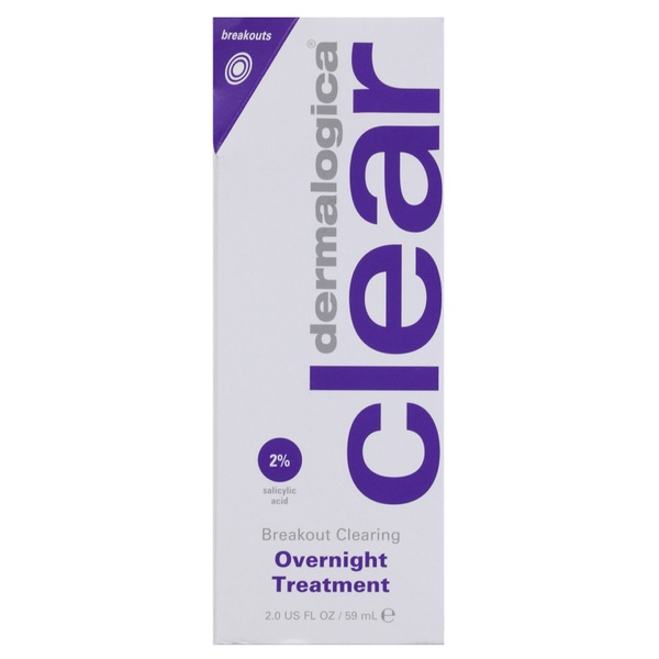 Dermalogica Clear Start Breakout Clearing Overnight Treatment, 2 OZ