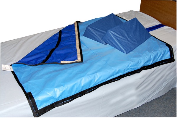 Skil-Care 30 Bed System with Two 17" Wedges and 50 x 38" Nylon Sheet