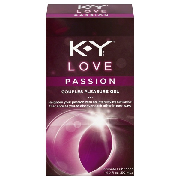 K-Y Love Passion Couples Pleasure Gel, 1.69 OZ