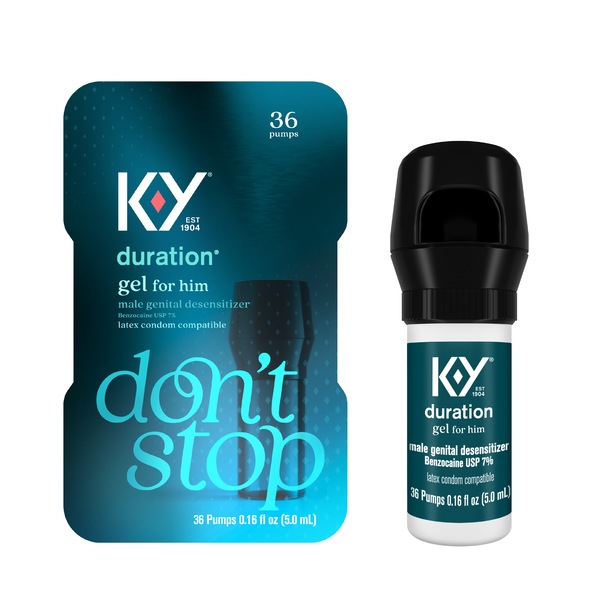 K-Y Duration Gel 36 Pump for Men