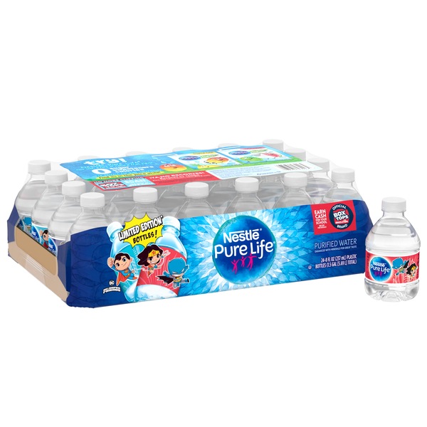 Nestle Pure Life Drinking Water PURIFIED 12Pk of 8oz Bottles