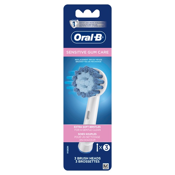 Oral-B Replacement Electric Toothbrush Head, 3 Count