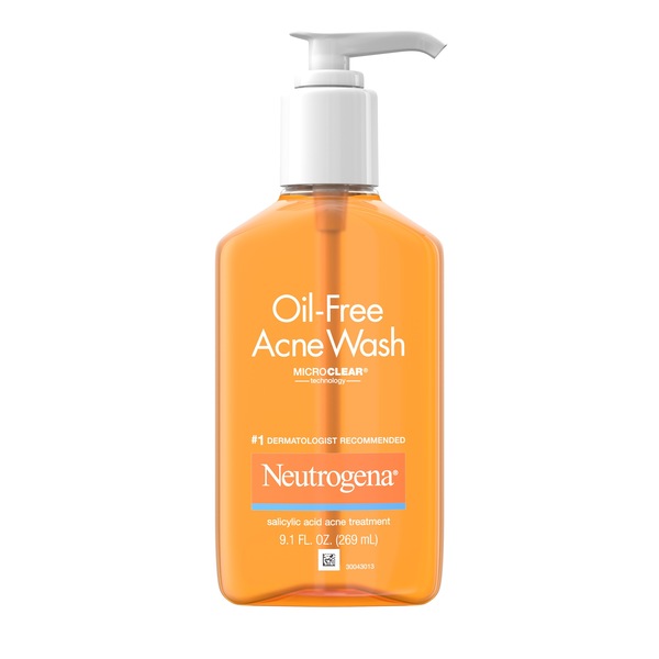 Clicking on the image opens a new modal with 1 larger images of Neutrogena Oil-Free Salicylic Acid Acne Fighting Face Wash. Some images may not have descriptive text. 1 out of 1.
